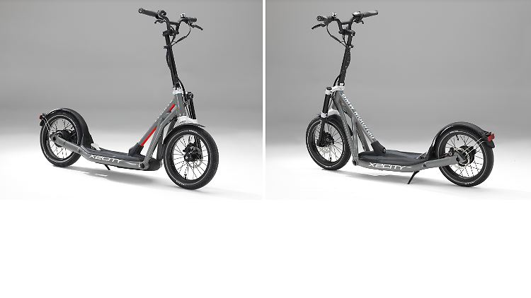 Anders als viele andere E-Roller bekommt der BMW X2City eine Straßenzulassung.