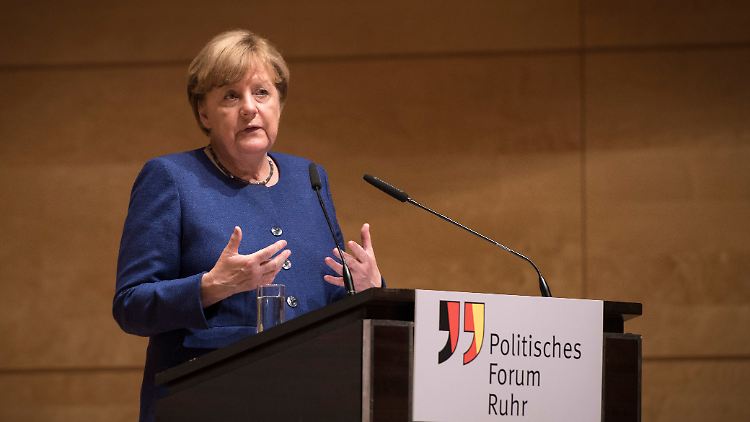 Merkel machte erst in München und am Abend in Essen deutlich: Sie gibt die Hoffnung auf TTIP nicht auf.