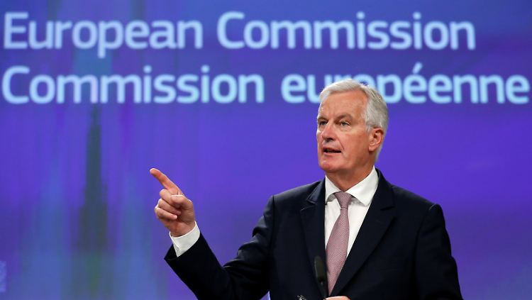 Barnier zeigt sich vor den Brexit-Gesprächen entschlossen.