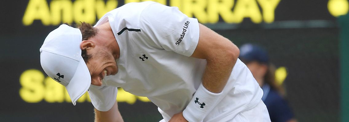 Es ging wohl einfach nicht mehr. Murray ist raus.