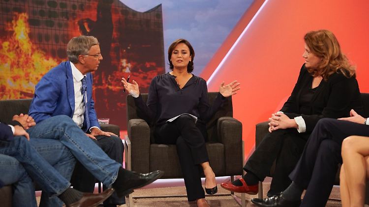 Bosbach, Maischberger, Ditfurth: Es ging hoch her in der Talk-Sendung rund um die G20-Krawalle.