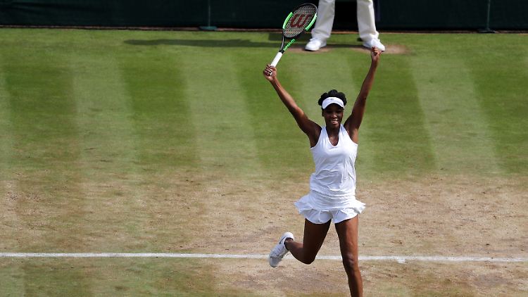 Vor 17 Jahren gewann Venus Williams erstmals den Titel in Wimbledon. Nun greift sie nach Titel Nummer sechs.