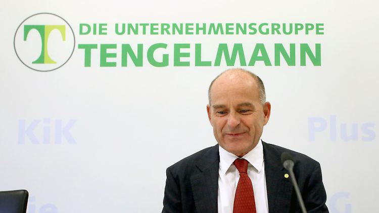 Tengelmann-Chef Haub hatte gute Nachrichten.