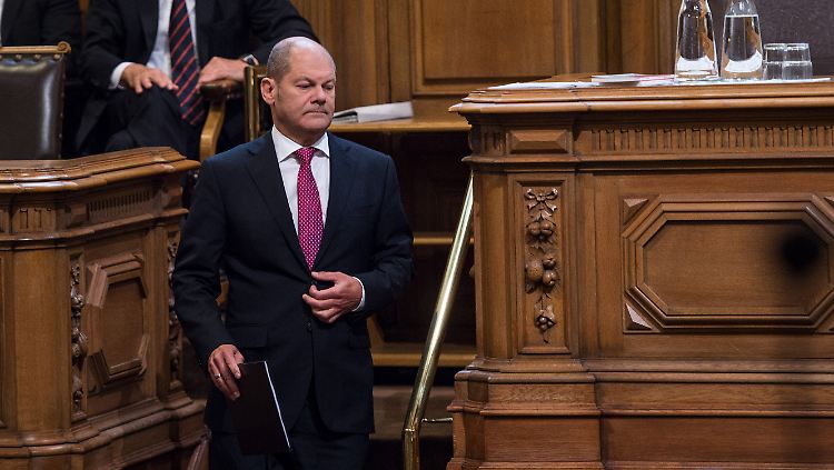 In der Hamburger Bürgerschaft hatte Olaf Scholz den Polizeieinsatz bereits am Mittwoch verteidigt.