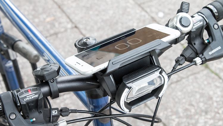 Das Cobi-System passt an fast jeden Fahrradlenker.