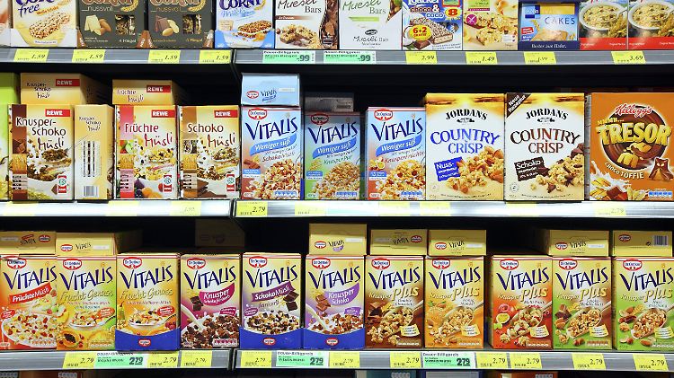Gleich zum Frühstück starten viele Deutsche mit Cornflakes in verschiedenen Variationen - und hohem Zuckeranteil.