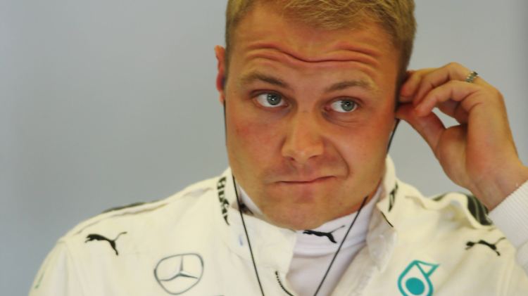 Gefrustet? Bottas lag in der ersten Trainingseinheit noch vorn.
