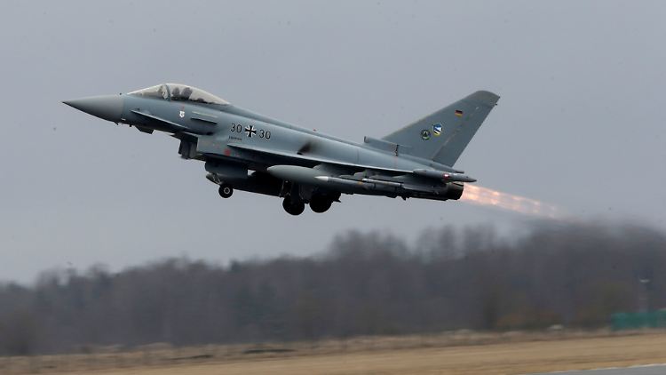 Abfangjäger im Einsatz: Wenn die Funkverbindung zu einem Flugzeug abreißt, müssen Eurofighter-Piloten aufsteigen.