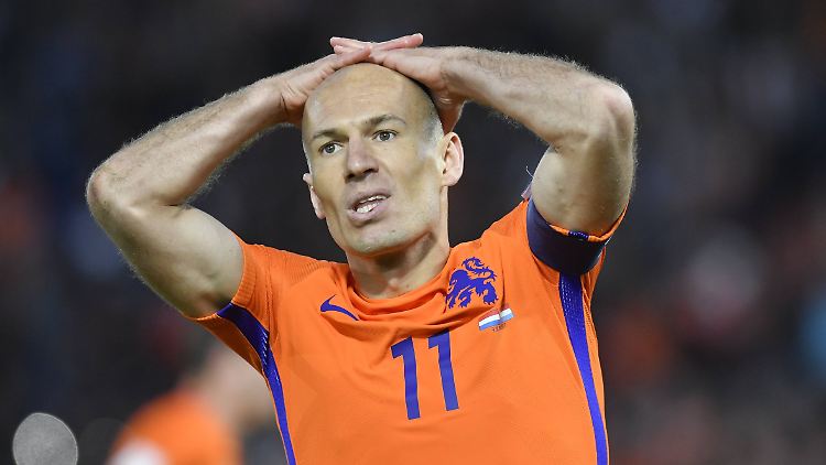 Robben und Co. müssen um die WM 2018 bangen.