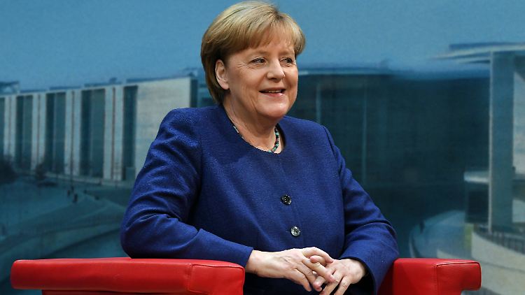 Angela Merkel am Sonntag im ARD-Interview