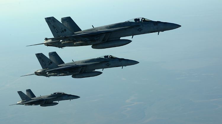 Die internationale Koalition fliegt seit September 2014 Angriffe gegen den IS in Syrien.