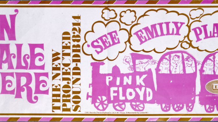 Promotion-Poster für See Emily Play, Juni 1967.