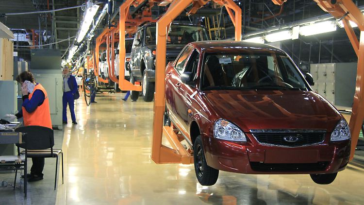 Lada-Produktion in Togliatti