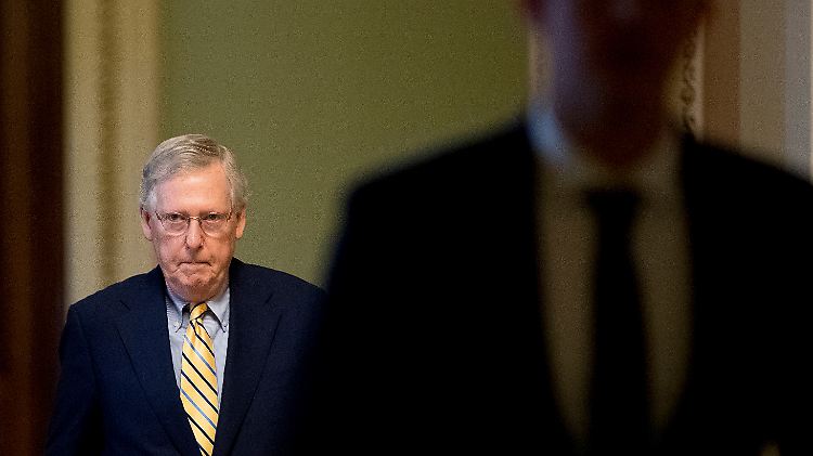 Mitch McConnell soll für die Republikaner Mehrheiten im Senat organisieren - bei Trumpcare ist er gescheitert.