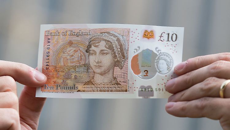 "Die neue 10-Pfund-Note feiert Jane Austens Werk."