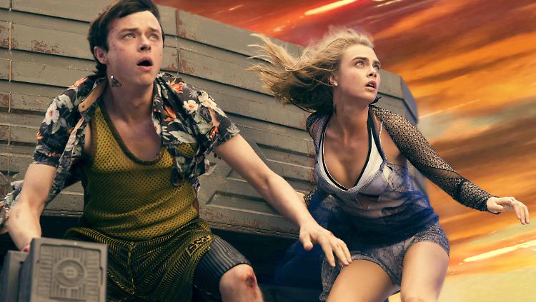 Valerian und Laureline retten in "Valerian" ein spektakuläres, ziemlich farbenfrohes Universum.
