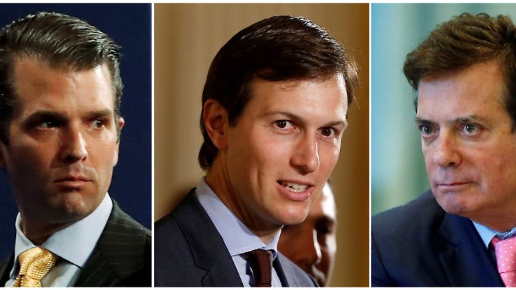 Trump jr., Jared Kushner und Paul Manafort - alle wollen aussagen.