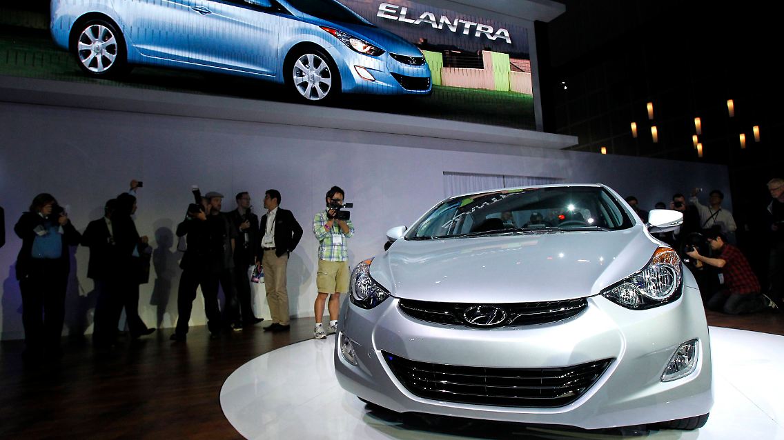 Der Elantra von Hyundai.