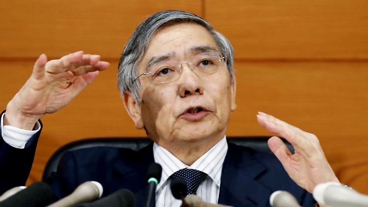 Führt die Bank of Japan: Haruhiko Kuroda