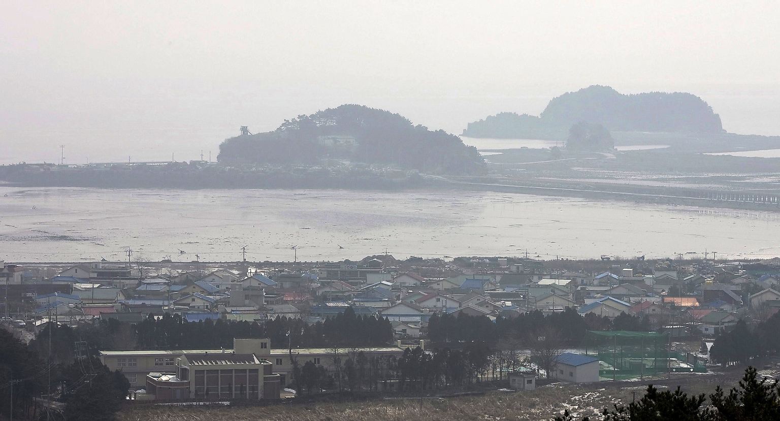 Die kleine südkoreanische Insel Yeonpyeong: Hier eskaliert am 23. November 2010 der Dauer-Konflikt zwischen Nordkorea und Südkorea.