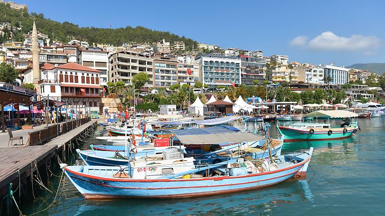 Im Hafen von Alanya, einst eine Hochburg für deutsche Touristen.