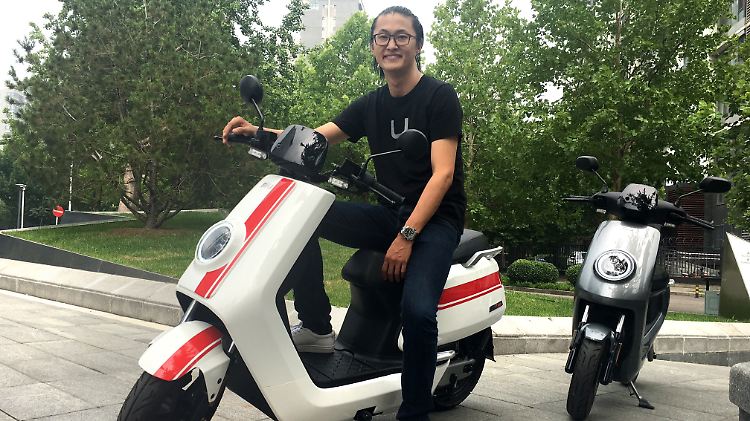 Token Hu vom Roller-Start-up Niu setzt vor allem auf den ausländischen Markt.
