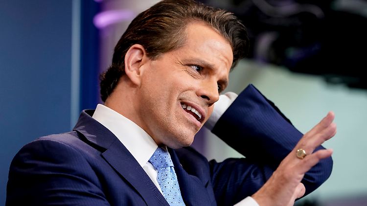 Selbstbewusst, locker und humorvoll: Anthony Scaramucci
