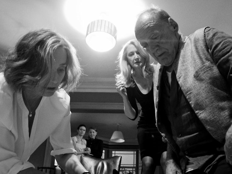 Neben Kristin Scott Thomas und Patricia Clarkson gibt Bruno Ganz in "The Party" den Esoteriker.