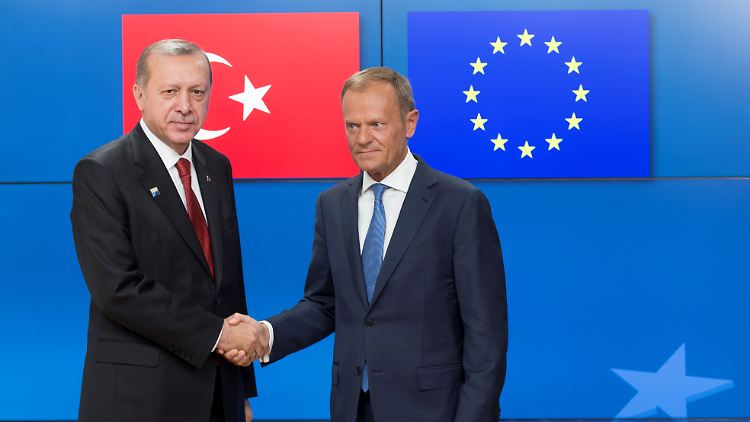 Partnerschaft sieht anders aus: Die Beitrittsgespräche zwischen der Türkei und der EU waren zuletzt stark ins Stocken geraten.