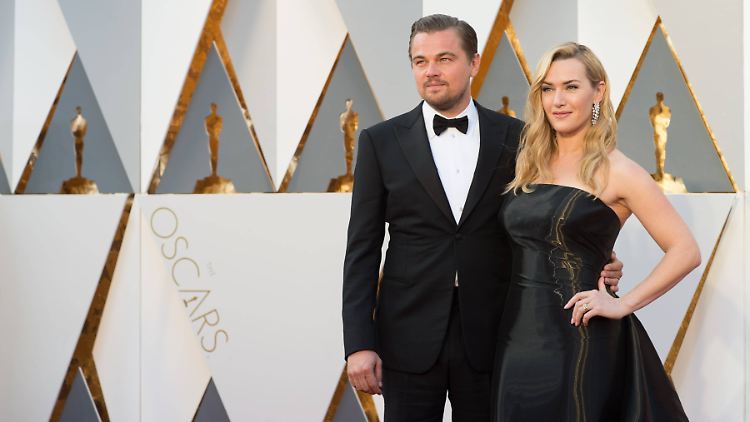 Treffen abseits von Roten Teppichen sind bei Leonardo DiCaprio und Kate Winslet zu rar - und dann besonders emotional, sagte die Schauspielerin.