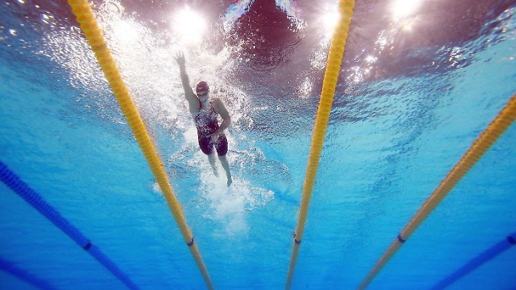 Katie Ledecky ist im Schwimmbecken eine Klasse für sich.