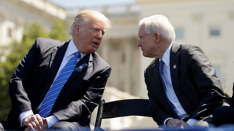 Donald Trump und Jeff Sessions sind keine Freunde mehr. 
