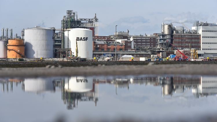 Ein Teil des BASF-Werks in Ludwigshafen.