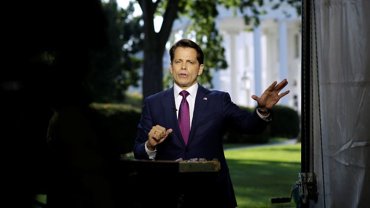 Scaramucci will im Weißen Haus aufräumen.