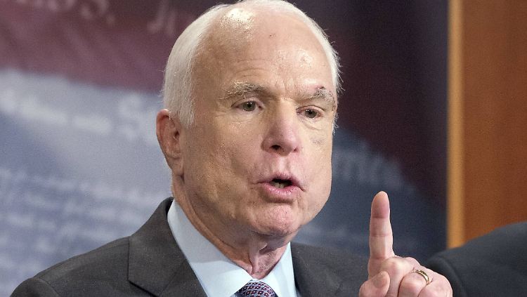 John McCain hat gegen den Entwurf seiner Partei gestimmt.