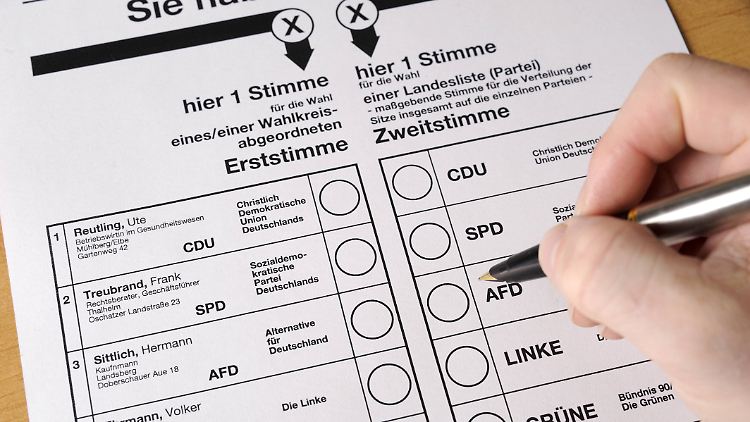 Die Qual der Wahl - bei der Bundestagswahl in Berlin allerdings ohne die NPD.