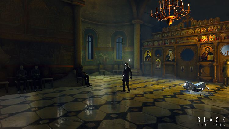 "Black: The Fall" ist ein düsteres Spiel, das in einem Überwachungsstaat spielt.