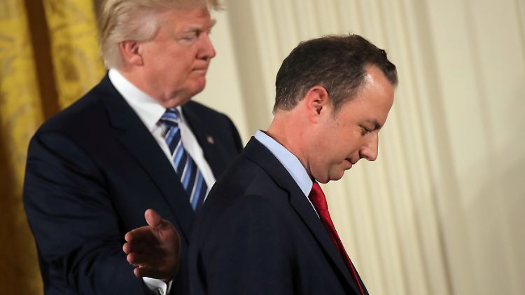 Donald Trump hat für Reince Priebus keine Verwendung mehr.