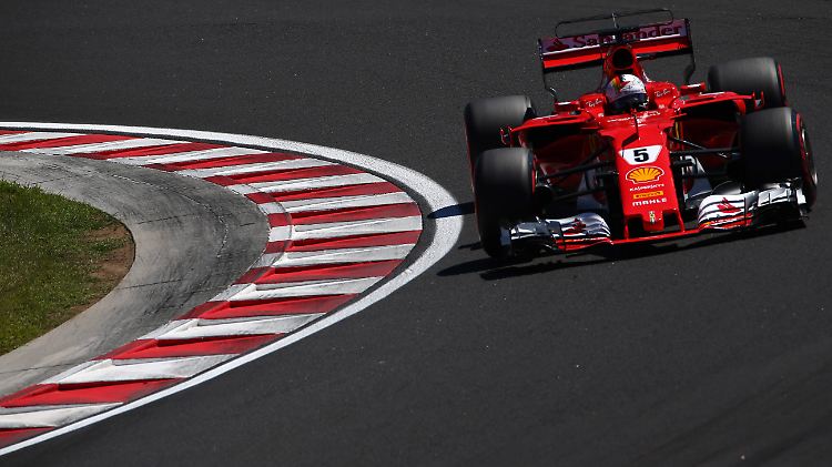 Sebastian Vettel legte die heißeste Qualifying-Runde auf den heißen Asphalt in Ungarn.