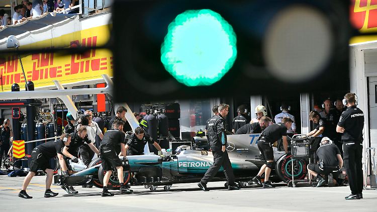Die Formel-1-Ampel für Mercedes steht auch künftig auf Grün.
