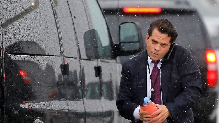 Köpfe rollen im Weißen Haus: Anthony Scaramucci ist seinen Job als Kommunikationsdirektor los.