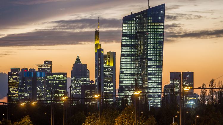 Hohes Gebäude, hohe Kosten: der Neubau der Europäischen Zentralbank in Frankfurt am Main.