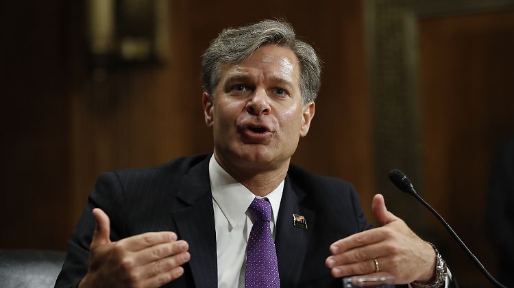 Christopher Wray folgt auf James Comey.