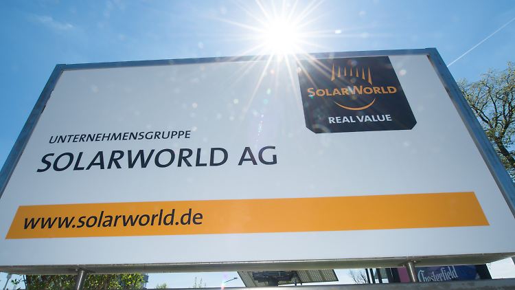 Hoch und runter geht es derzeit mit dem Kurs der Solarworld-Aktie.