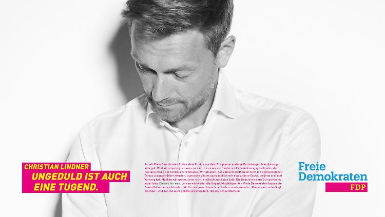 Christian Lindner macht mit seinem Look Wahlkampf - und könnte damit vor allem bei den Jungwählern punkten.