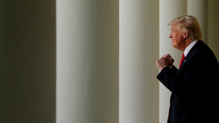 Droht mit Zöllen auf Auto-Importe: US-Präsident Donald Trump.