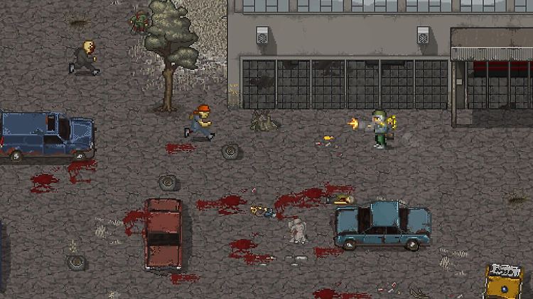 "Mini DayZ" hat eine herrlich altmodische Pixelgrafik.
