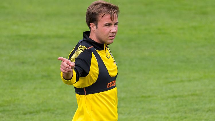 Mario Götze will wieder ganz vorne mitmischen. Dafür kämpft er hier im BVB-Trainingslager in Bad Ragaz in der Schweiz.