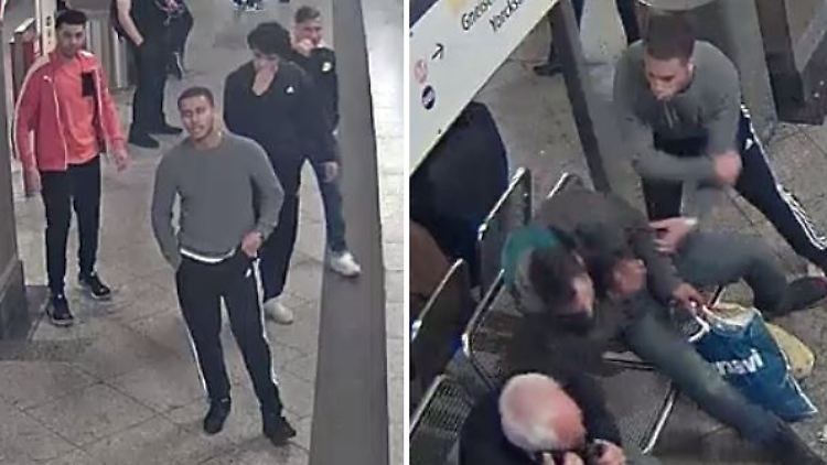 Die Polizei schätzt die Männer auf 16 bis 21 Jahre. 