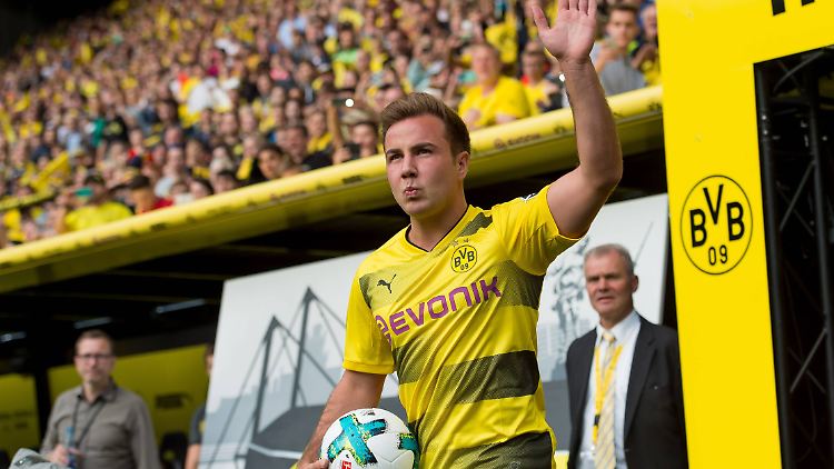 Götze ist wieder da - ob er spielen kann, steht derweil nicht fest.